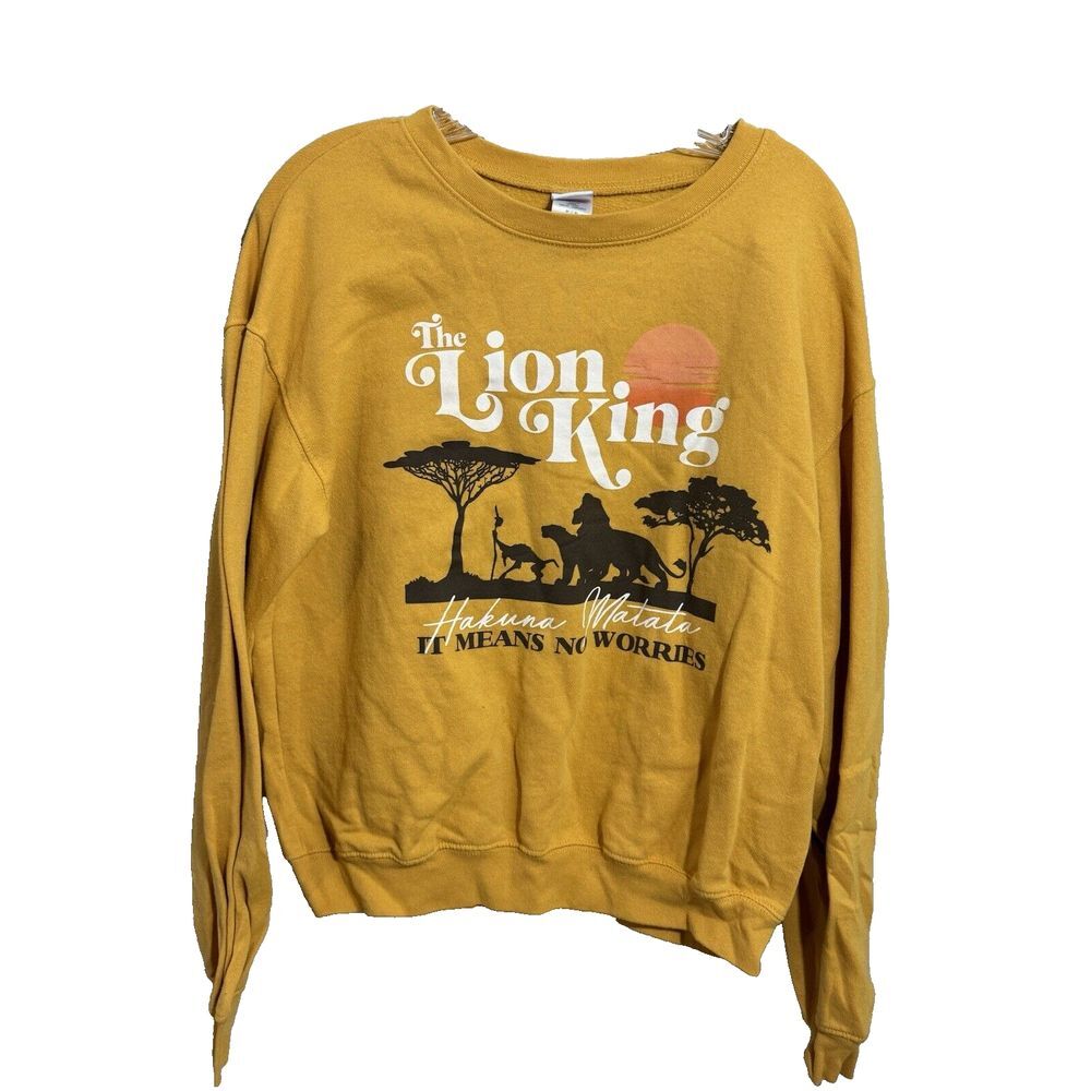 The Lion King sweatshirt size medium Hakuna Matata it means no worries‎